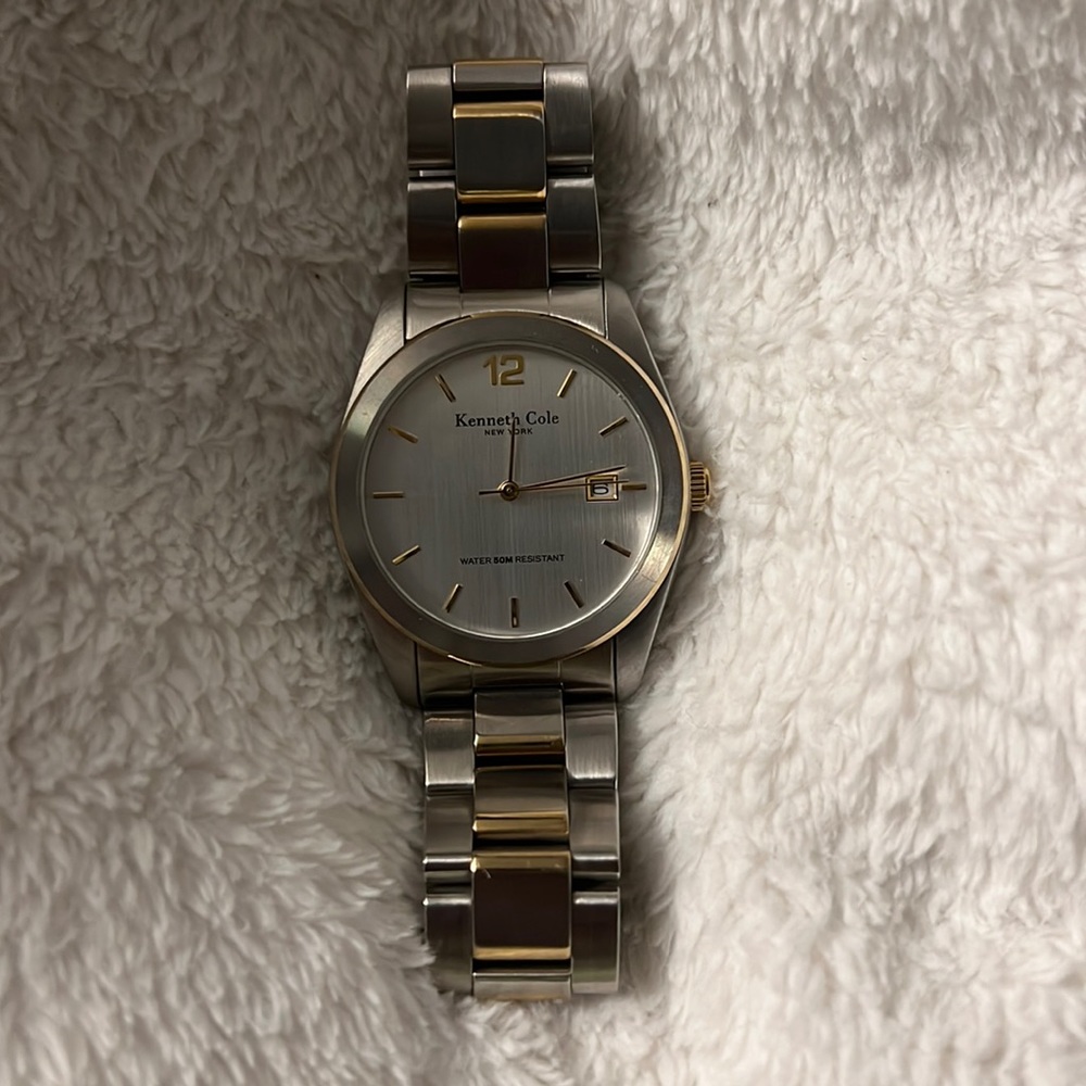 Men’s two tone Kenneth Cole watch